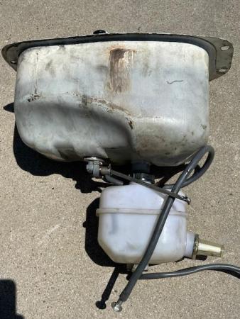 This is a visual record of a vespa p200 fuel tank $130