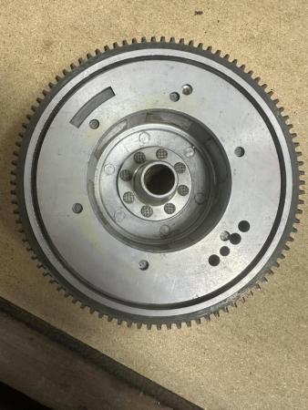 This is a photograph of a vespa flywheel electric start