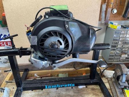 This is a still of a p200 rebuilt engine