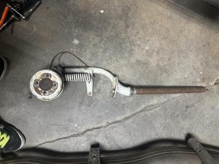 This is a shot of a allstate fork 55-57