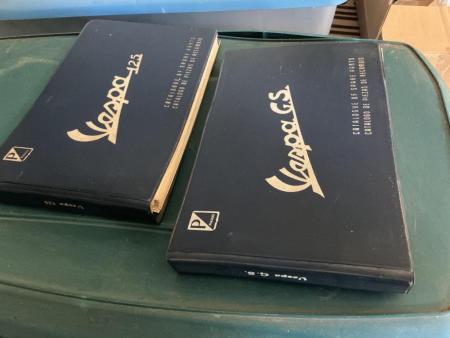 This is a photograph of a vespa binders
