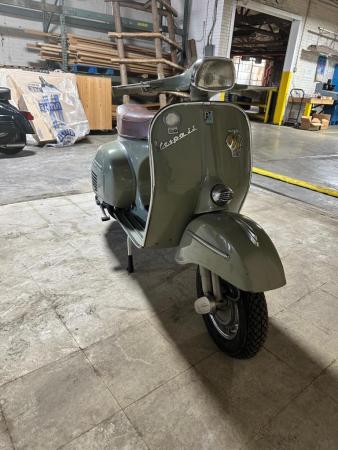This is an image of a 1966 vespa ss180 (200 grimstead)