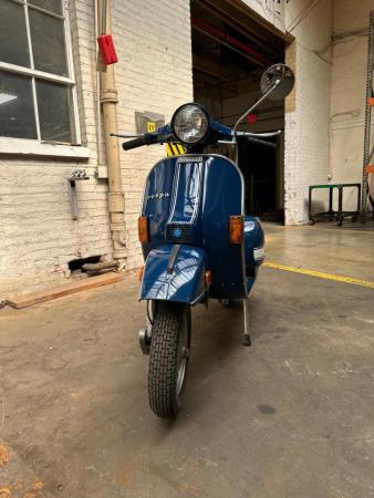 This is a visual record of a 1980 vespa p125x
