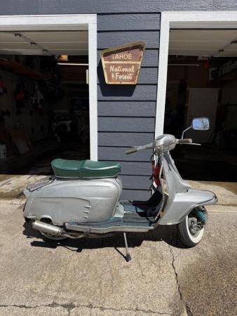 This is a snapshot of a 1964 lambretta silver special