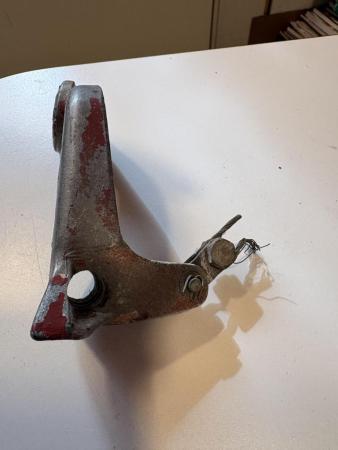 This is a visual of a original vespa waffle stomp rear brake pedal gs150/ vs5 etc