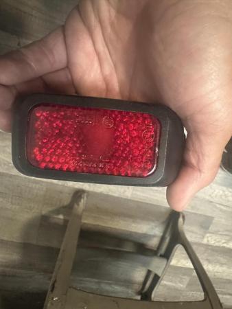 This is a shot of a vespa allstate tail light