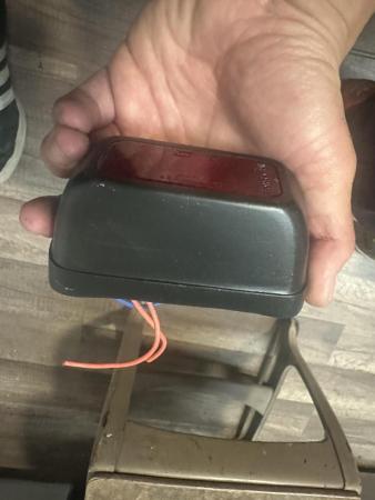 This is a visual of a vespa allstate tail light