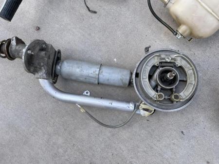 This is an image of a vespa p200-needs assembly-no motor