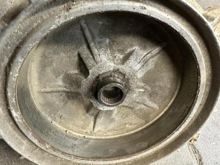 This is an image of a vespa 10” rear brake hub 