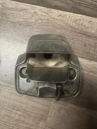 This is a photograph of a vespa tail light 60’s 