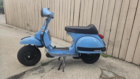 This is a pictorial representation of a 80 p200e with malossi 210cc