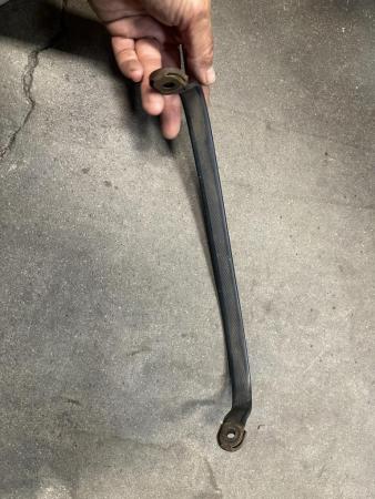 This is a photograph of a rally seat strap