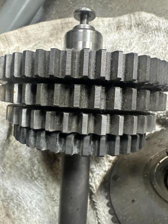 This is a representation of a rally200 gear stack