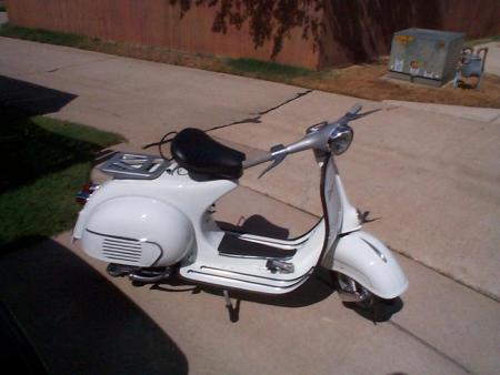 This is a depiction of a 1964 vbb 2t 150cc