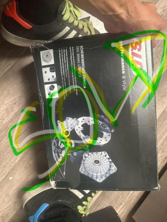 This is a photograph of a grimeca disc kit sold