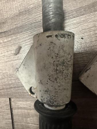 This is a shot of a vespa shifter tubes 